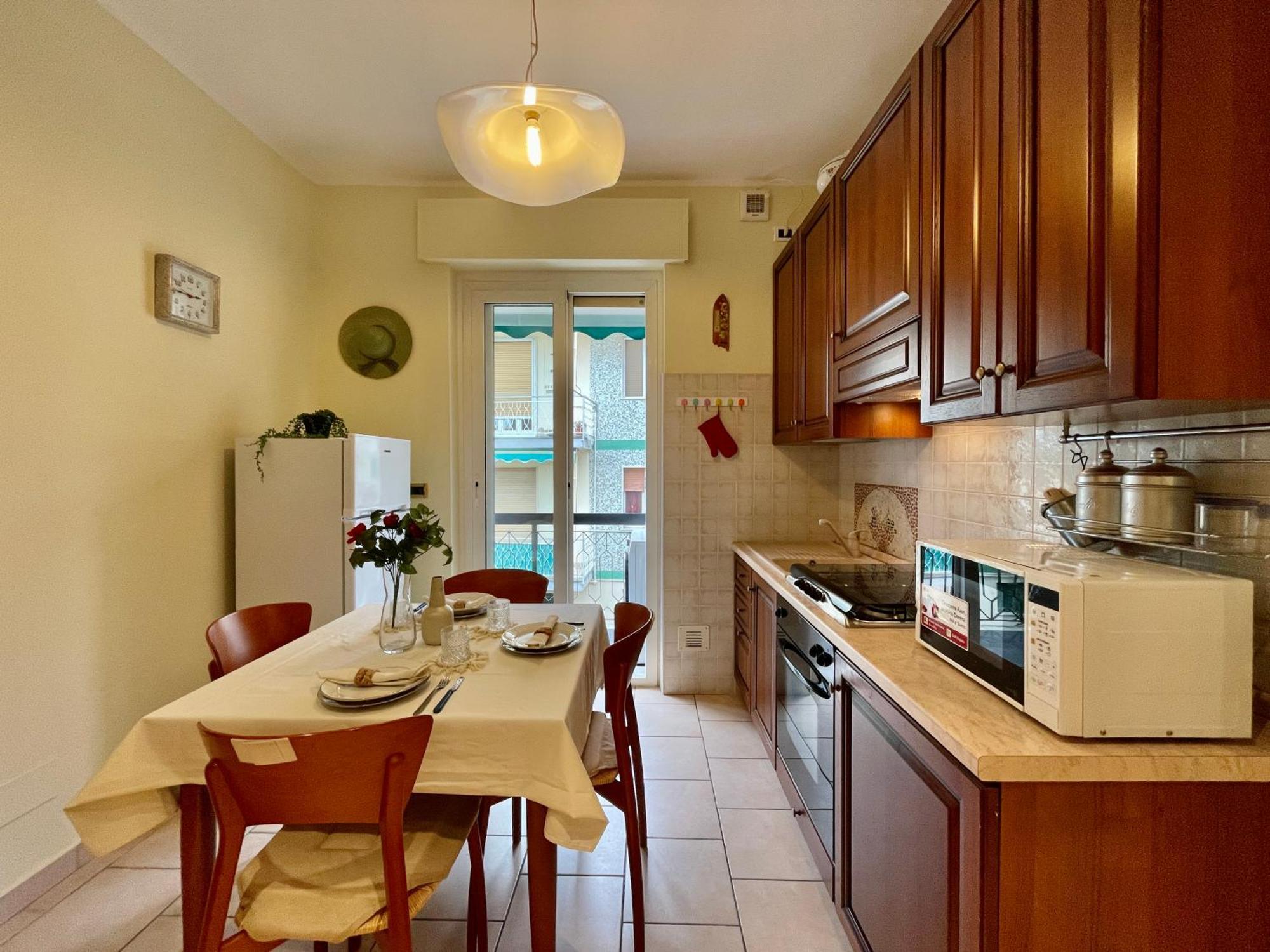 700m Dal Mare Bilocale Con A/c, Ampio Balcone E Wi-fi Apartment Loano