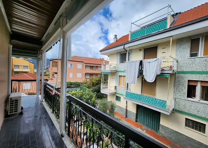 700M Dal Mare Bilocale Con A/C, Ampio Balcone E Wi-Fi